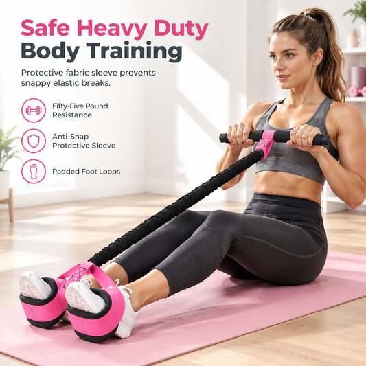 📢📢 50% OFF! Pedal Resistance Band – Covered Latex Core for Home Strength & Core Workouts 💪🏠