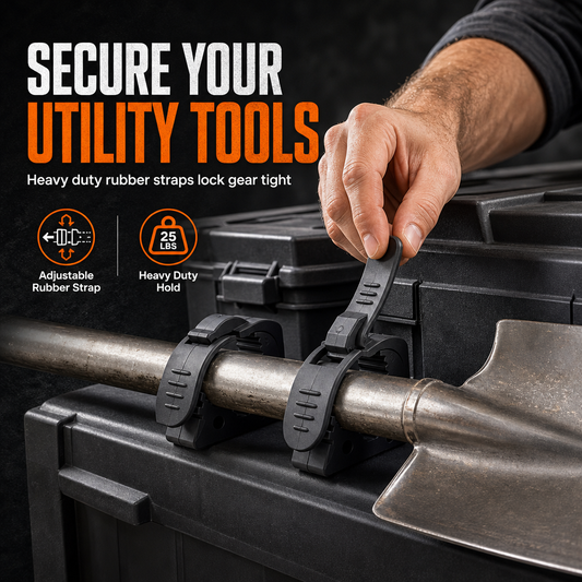 📢📢50% OFF !! ⏰Quick Installation Tool Clamps Stable Mounting Brackets for 3-4cm Tools in Vehicles and Indoors