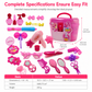 📢📢 50% OFF🎨Kids Hair Salon Pretend Play Set – Toy Hair Dryer & Beauty Accessories for Creative Role Play