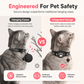 📢📢 50% OFF! Reflective Cat Collar – Built-In Tracker Holder & Breakaway Buckle 🐱