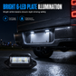 📢📢 50% OFF! 6-LED License Plate Lights – Bright White, 12V/24V & Waterproof 🚗