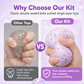 📢📢 50% OFF🎨DIY Squeeze Ball Making Kit for Kids – Colorful Clay & Glitter Stress Ball Craft Set with Leak-Proof Design