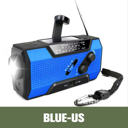 📢📢 50% OFF🔋Multifunctional Outdoor Solar Emergency Hand Crank Radio