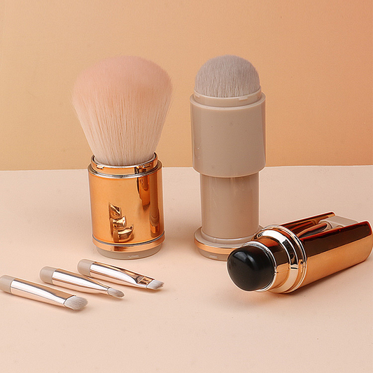 📢📢 50% OFF💄Portable 5-in-1 Retractable Makeup Brush