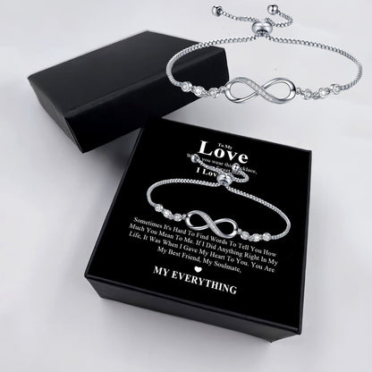 🌸 50% OFF NOW! 🌸Adjustable Infinity Symbol for Women with Message Card