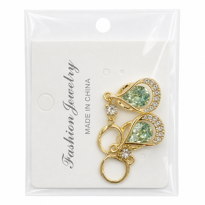 📢📢 50% OFF🌈Elegant Rhinestone Water Drop Dangle Earrings