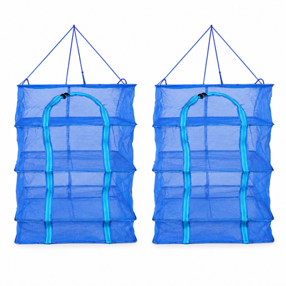 📢📢 50% OFF🌿 Foldable Food Drying Net – Breathable Hanging Mesh Cage with Insect Protection