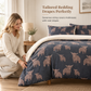📢📢 50% OFF❄️Cow Print 3-Piece Bedding Set – Soft, Cozy & Warm Bed Set for a Stylish Bedroom