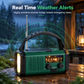 📢📢50% OFF !! ⏰Portable Solar and Hand Crank Rechargeable Radio🔦
