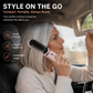 📢📢 50% OFF💇Portable 2-in-1 Cordless Hair Straightener & Curler Brush – USB Rechargeable for Smooth, Voluminous Styles