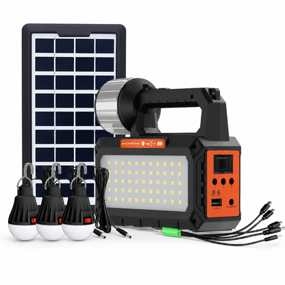 📢📢50% OFF !! ⏰Portable Solar Emergency Radio with Bluetooth Speaker Flashlight and 5V Charging