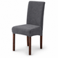Waterproof Mid Back Dining Chair Slipcover with Pine Leaf Pattern Stain and Scratch Resistant Chair Protector