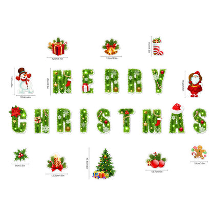 📢📢 50% OFF🎄Christmas 3D Cartoon Magnetic Sticker