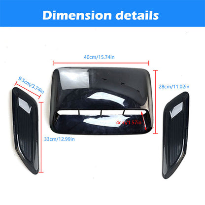 🏎️ Sporty Car Hood Vent Scoop – Aggressive, Sleek & Stylish 🔥