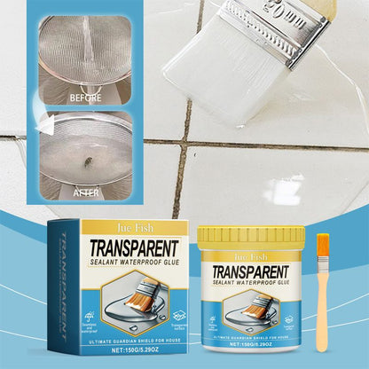 📢📢 50% OFF💧Multipurpose Transparent Waterproof Sealant – Clear Leak-Repair Coating for Home Surfaces