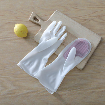 📢📢50% OFF !! ⏰Multifunctional Waterproof Kitchen Dishwashing and Household Cleaning Gloves🧼