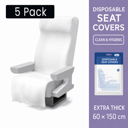 📢📢 50% OFF🚆Disposable Train Seat Covers – Portable Hygienic Seat Protection for Travel