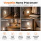 💡 Smart Motion Sensor Night Light – Hands-Free, Soft & Magnetic 🌙