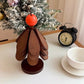 📢📢 50% OFF☕Foldable Wooden Tree-Shaped Trivet Set – Heat-Resistant Pot Holders & Coasters for Table Protection