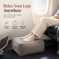 📢📢 50% OFF! ☁️ Portable Inflatable Footrest Pillow – Soft Flocked Support for Travel & Home Comfort