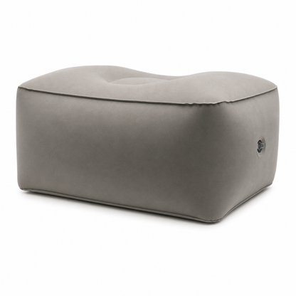 📢📢 50% OFF! ☁️ Portable Inflatable Footrest Pillow – Soft Flocked Support for Travel & Home Comfort