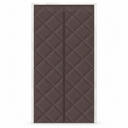 Thickened Magnetic Thermal Insulated Door Curtain Windproof and Soundproof Oxford Cloth Cotton Door Screen for Winter